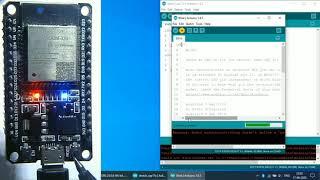 How to upload program in ESP32 with arduino Ide