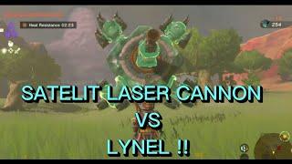 Satelit Laser Cannon vs Lynel The Legend of Zelda Tears of the Kingdom