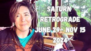 Release & Realign  Saturn Retrograde 2024  Astrology