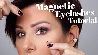 My BEST Tips to Apply MAGNETIC LASHES  The Easiest Tutorial  Dominique Sachse