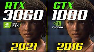 GTX 1080 vs. RTX 3060  in 2021