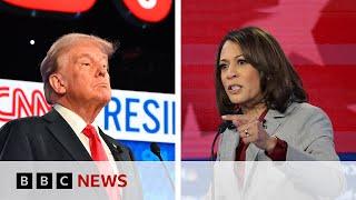 Why Kamala Harris campaign is fighting for unmuted debate mics  BBC News