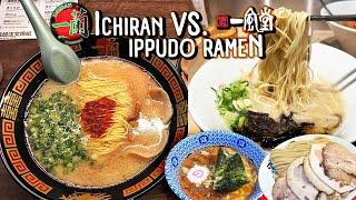 BEST Japanese Ramen Chains in Japan Ichiran vs Ippudo Ramen Tour