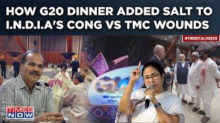 Congress vs TMC How G20 Dinner Led To Cracks In I.N.D.I.A As Adhir Questioned Mamatas Attendance