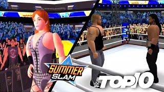 WR3D 2K21 SummerSlam 2021 top 10 Moments