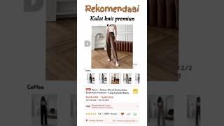 Rekomendasi knit premium