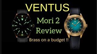 Ventus Mori 2 Brass Dive Watch Review. Best Bronze Dive Watch on a Budget?