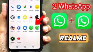 How to use Dual WhatsApp in Realme Mobile  2 WhatsApp Realme  Realme C53 dual WhatsApp