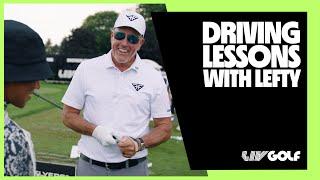 Exclusive Phil Mickelsons driving tips  LIV Golf Chicago