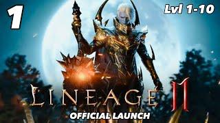 LINEAGE 2M  iOS  Official Launch  English version  Gameplay Walkthrough Part 1