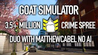 PAYDAY 2 Goat Simulator High Crime Spree No AI Duo with MatthewCAbel 35+ million rank