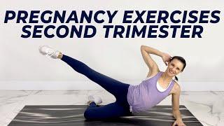 Pregnancy Exercises Second Trimester  30 Minute Pregnancy Workout Safe For All Trimesters