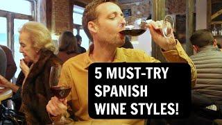 5 BEST Spanish Wine Styles Vermouth Red White Cava Sherry