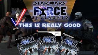 The Old Gen Version of Star Wars the Force Unleashed is Really Good Wii - PS2 - PSP