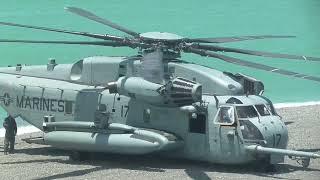 沼津海浜訓練所 アメリカ海兵隊 CH-53E スーパースタリオン 65-581