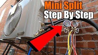 Mini Split Install So Easy A Handyman Can Do It  No Need For HVAC Company  THE HANDYMAN 