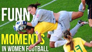 Funny Moments in Women’s Football  Comedy Fails Bloopers