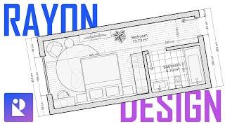 A New CAD App - Rayon Design - Floor Plan