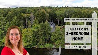 Lakefront Home for Sale  Maine Real Estate