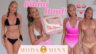 BIKINI TRY ON HAUL   Testing Moda Minx