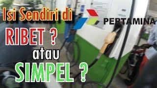 POM Pertamina Self Service  Jadi SIMPEL apa justru RIBET?  Motovlog Semarang - #77