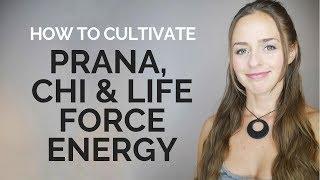 Cultivating Prana Chi and Life Force Energy  Etheric Body Activation