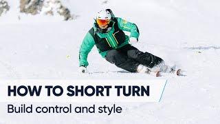 HOW TO SKI SHORT TURNS  3 tips with Benni Walch