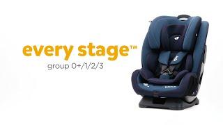 Joie every stage™  Group 0+123 Car Seat  Grows from Birth to 12yrs