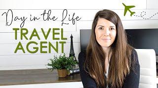 DAY IN THE LIFE OF A TRAVEL AGENT  Work from home routine