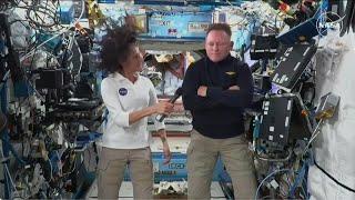 NASA astronauts Suni Williams Butch Wilmore discuss unexpectedly long stay in space after Starli...