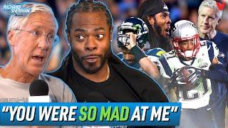 Seahawks Pete Carroll opens up on Russell Wilsons pick to Malcolm Butler  Richard Sherman Podcast