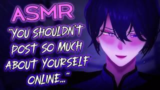 ASMR  Soft yandere e-boyfriend visits you while you sleep willing listener m4f