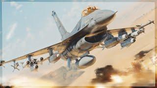 F-16 FIRST GAMEPLAY   INSANE Maneuverability  F-16 Gameplay