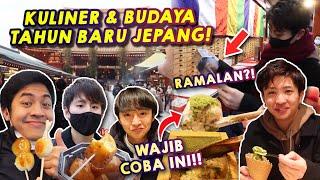 STREETFOOD + BUDAYA TAHUN BARU DI ASAKUSA BARENG WASEDA BOYS