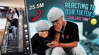 Reacting To Our Tiktoks For The LAST TIME **IM LOSING MY ACCOUNT**