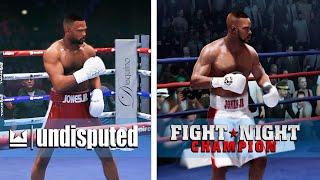 Undisputed vs Fight Night Champion - Detailed comparison Animations Gameplay Knockouts