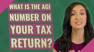 What is the AGI number on your tax return?