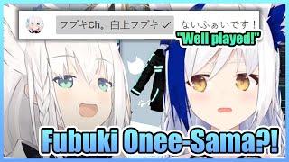 Fubuki Commenting on Her Little Sister’s Stream Almost Made Her Have a Heart Attack【VTuber】