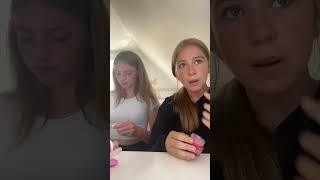 pretty tiktok girl burps loudly with her friend pt1