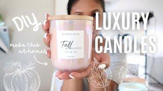 DIY Luxury Iridescent Soy Candles at Home