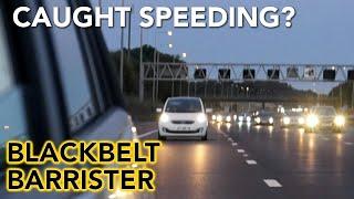 CAUGHT SPEEDING BY POLICE or SPEED CAMERA What to expect  BlackBeltBarrister