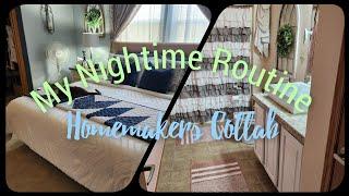 MY NIGHT ROUTINE BEFORE BED   HOMEMAKING COLLAB