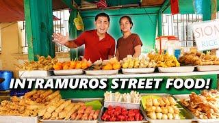 INTRAMUROS Student Street Food Tour in MANILA Spicy Chicken  and Pepitos Liempo