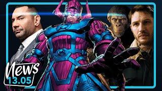 Galactus gefunden Tom Hardy wird korrupt Planet der Affen startet durch Beowulf Comeback