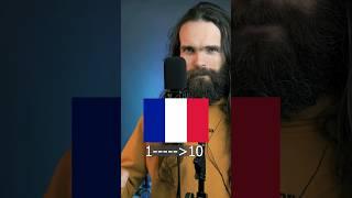 ASMR 1 to 10 in French whispering
