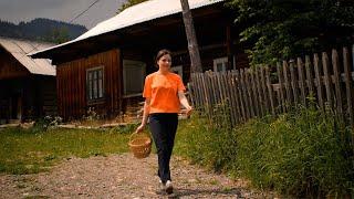 Ukrayna dağlarında güzel hayat Rahatlama ve stresten kurtulma videosu