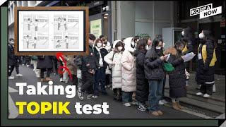 What happens when you take Test of Proficiency in KoreanTOPIK in Korea
