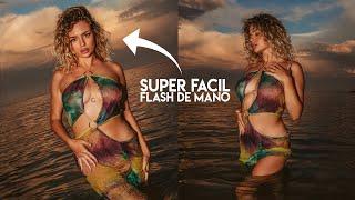 TUTORIAL de FLASH al ATARDECER  El mas facil que veras nunca... 