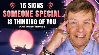  15 Signs Someone Is Thinking About You - Law of Attraction - Robert Zink