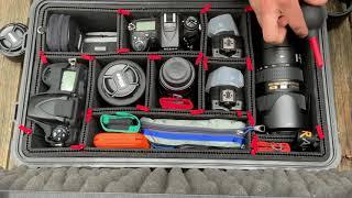 What’s in my Camera Case - Pelican 1510 w TrekPak Nikon Setup